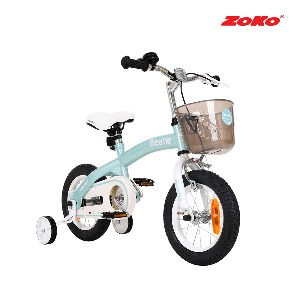 ZOKO 조코 24년형 비틀 12인치 유아동 체인네발자전거-민트&amp;화이트(코스터풋브레이크 장착) 기본형